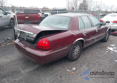 2007 Mercury Grand Marquis Ls from USA, damaged, VIN 2MEHM75V47X616041